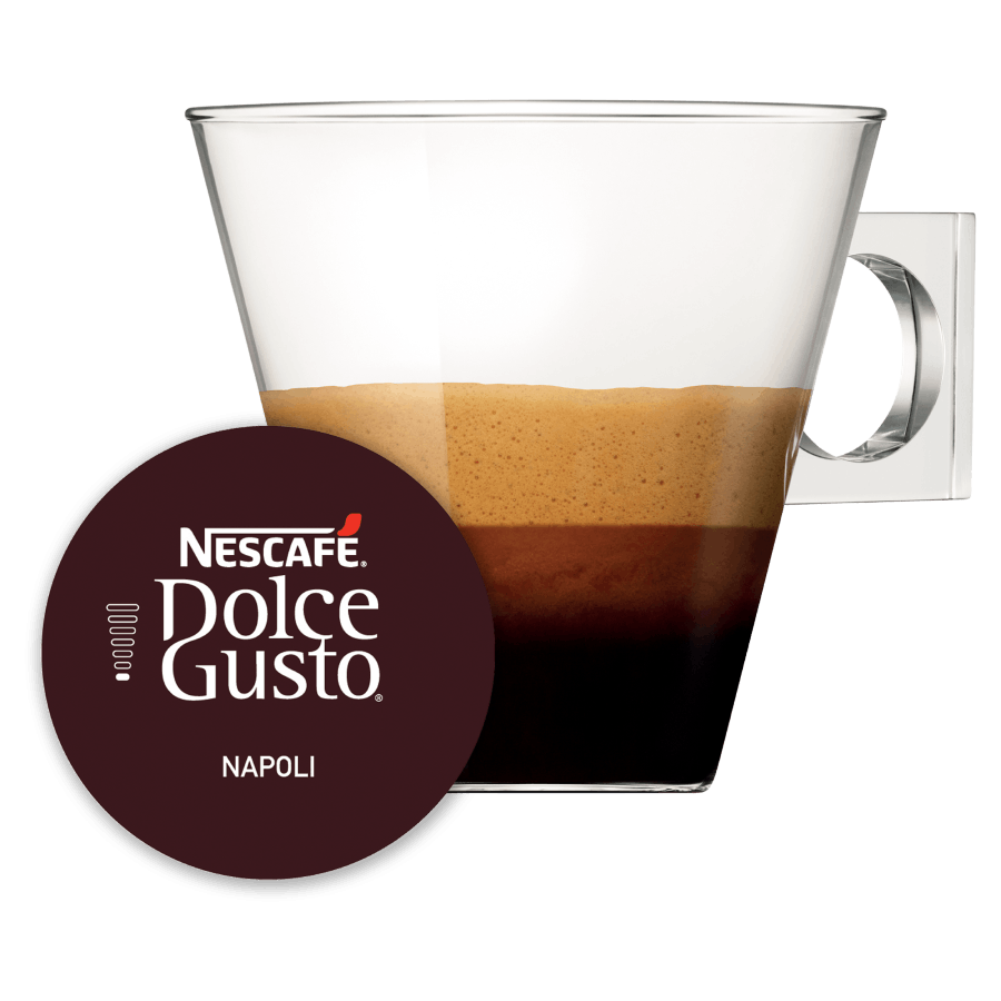 إسبرسو نابولي NESCAFÉ® Dolce Gusto® كبسولات القهوة