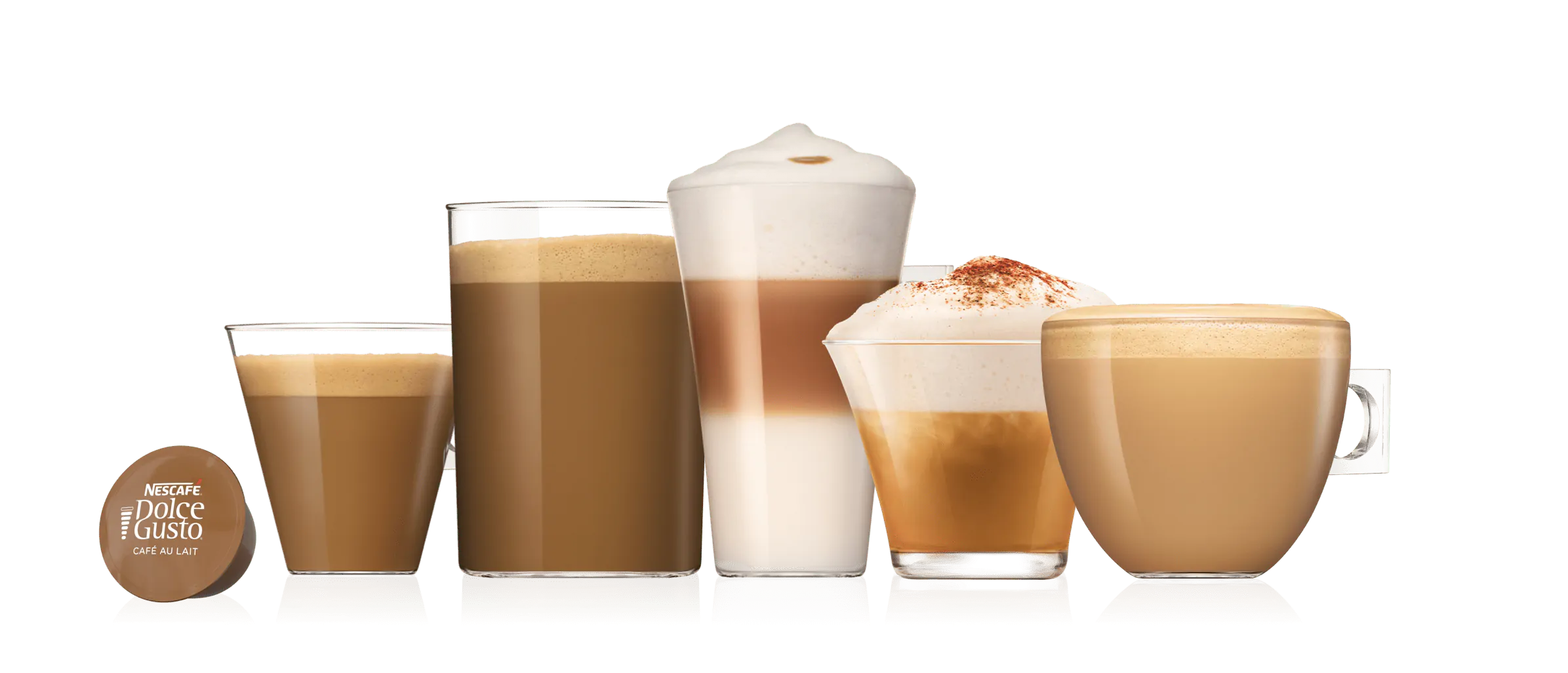 Latte Originals Selection | NESCAFÉ® Dolce Gusto® header image