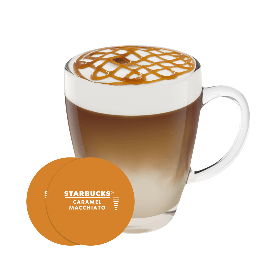 Starbucks® Caramel Macchiato NESCAFÉ® Dolce Gusto® Coffee Capsules