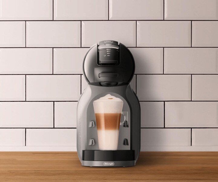 Close Up Mini Me Black Coffee Machine NESCAFÉ® Dolce Gusto®